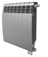 Биметаллический радиатор Royal Thermo BiLiner VD Silver Satin 500 8 секций
