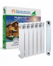 Аллюминиевый радиатор Lammin PREMIUM 500/100 6 секций