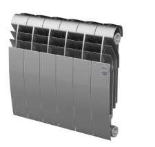 Биметаллический радиатор Royal Thermo BiLiner Silver Satin 350 6 секций