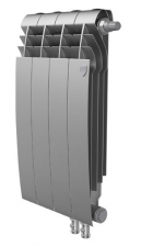 Биметаллический радиатор Royal Thermo BiLiner VD Silver Satin 500 4 секций