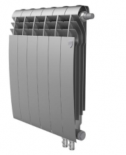 Биметаллический радиатор Royal Thermo BiLiner VD Silver Satin 500 6 секций