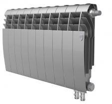 Биметаллический радиатор Royal Thermo BiLiner VD Silver Satin 350 10 секций