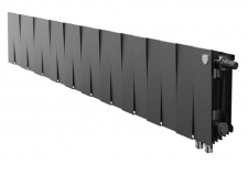 Биметаллический радиатор Royal Thermo Piano Forte VD Silver Satin 200 20 секций